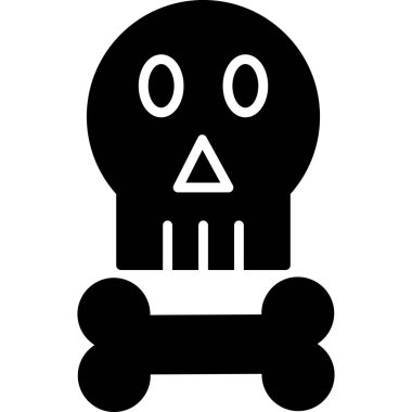 Hayalet ikonu. vektör illüstrasyonu