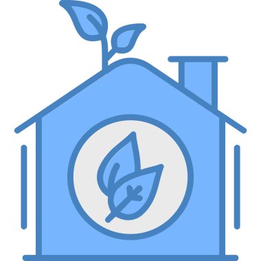 Eko ev simgesi - taslak biçimi