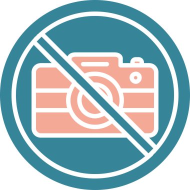 kamera simgesi vektör illüstrasyonu