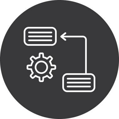 Simge vektör illüstrasyonu ayarlanıyor