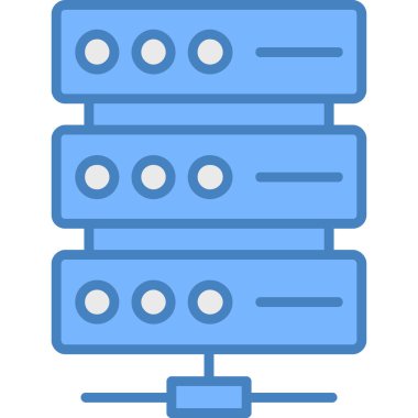 veritabanı sunucu simgesi doldurulmuş özet biçimi