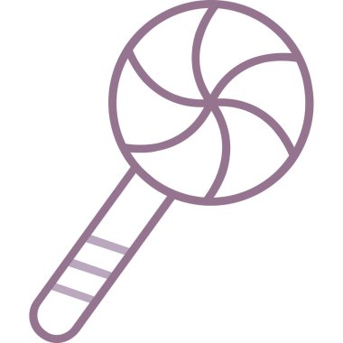 Golf topu vektör simgesi düzenlenebilir