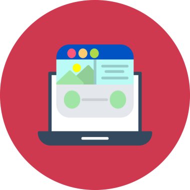 tarayıcı web simge vektör çizim