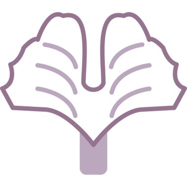 Beyaz arkaplanda el ele tutuşan yapraklar, çizimler, vektör.