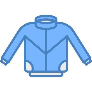 Ceket simge vektör çizim