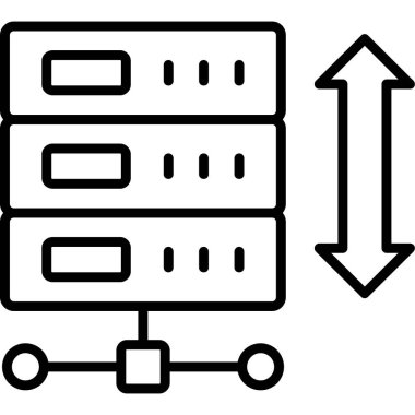 sunucu simgesi çizimi