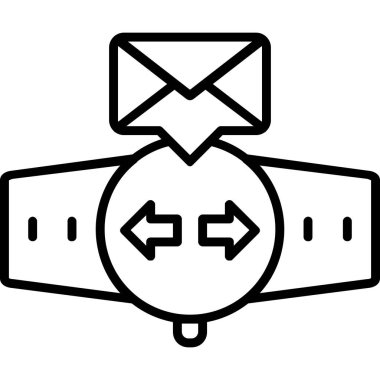 e- posta simgesi vektör illüstrasyonu