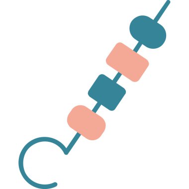 DNA molekülü vektör simgesi