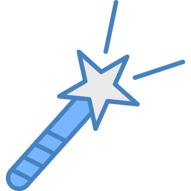 Çizgi film çubuğu simgesinin vektör çizimi