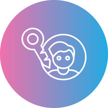 maymun simge vektör çizim