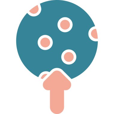 Buz. Web simgesi basit illüstrasyon