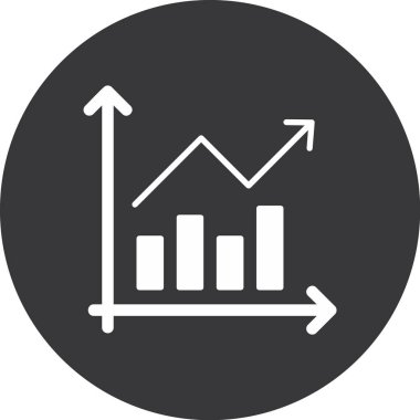 Grafik. Web simgesi basit illüstrasyon