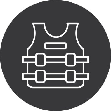 Fitness simgesinin vektör illüstrasyonu