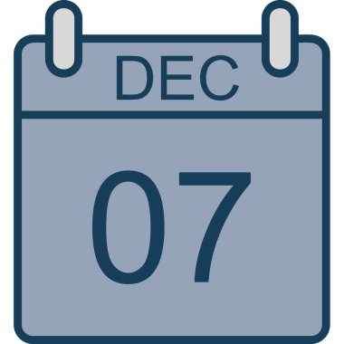 Takvim simgesi vektör illüstrasyonu