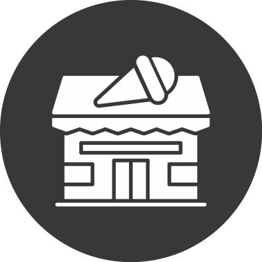 vektör yiyecek ve içecek simgesi