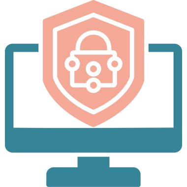 Modern bir simgenin vektör illüstrasyonu