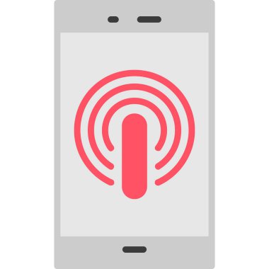 akıllı telefon simgesi, vektör çizim