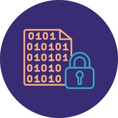 kilit simgesi, vektör illüstrasyonu