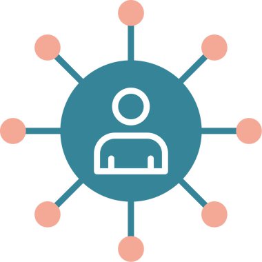 seo modern simgesinin vektör illüstrasyonu