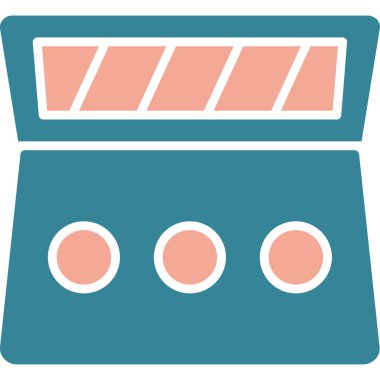 Alışveriş. Web simgesi basit illüstrasyon