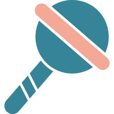 Beyzbol. Web simgesi basit illüstrasyon