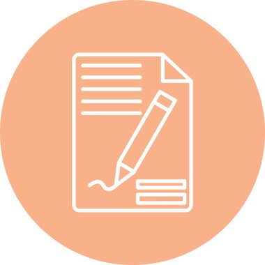 Modern eğitim ikonunun vektör illüstrasyonu