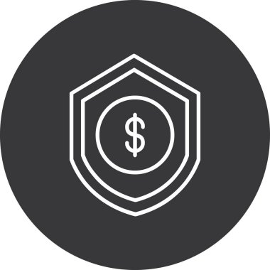 Dolar simgesi, vektör illüstrasyonu