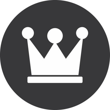 kral taç simge vektör çizim