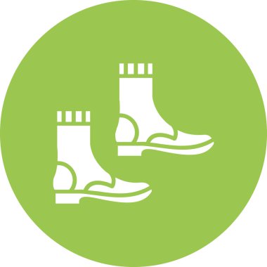 Çizme ikonu. Beyaz arkaplanda izole edilmiş web tasarımı için önyükleme vektörü simgesinin basit vektörü