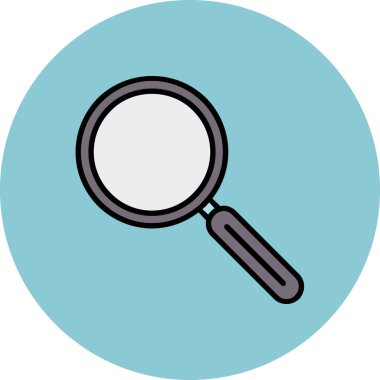 Büyüteç, camda yakınlaştırma.