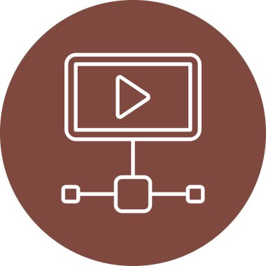 seo modern simgesinin vektör illüstrasyonu