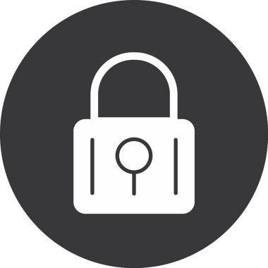 ikon vektör illüstrasyonunu kilitle