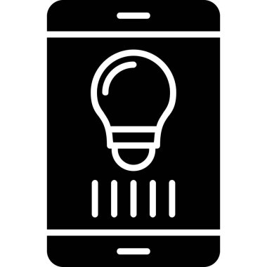 Moda ph biçiminde cep telefonu simgesi