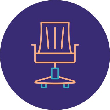 Modern bir simgenin vektör illüstrasyonu