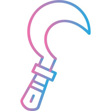 Tek bir simgenin vektör illüstrasyonu