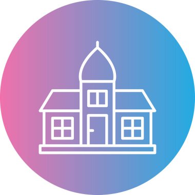 ev simgesi vektör illüstrasyonu