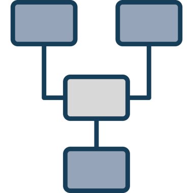 ağ paylaşım simgesi çizimi