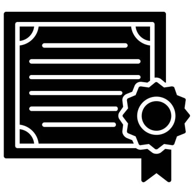 Web ve mobil uygulaması tasarım, belge logo kavramı için beyaz arka plan üzerinde izole belge simge vektör