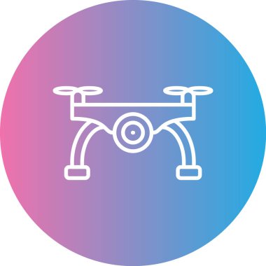 Drone 'un vektör illüstrasyonu