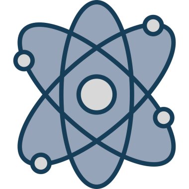 Bilim simgesi vektör illüstrasyonu