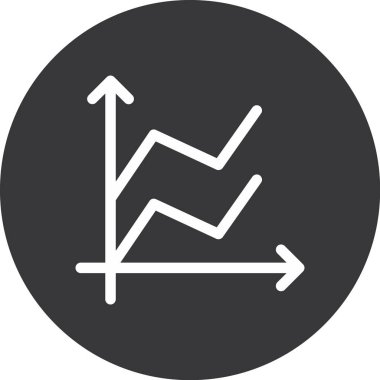 Grafik. Web simgesi basit illüstrasyon