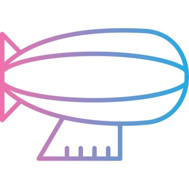 roket ikonu vektör illüstrasyonu