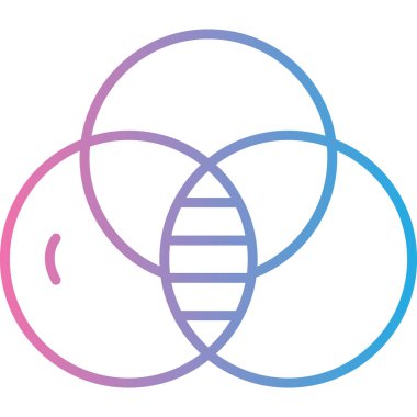 DNA simgesi vektör illüstrasyonu
