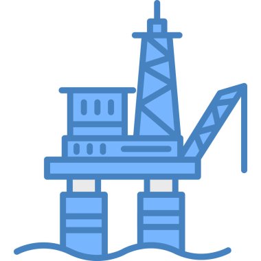 petrol sondaj sondaj sondajı simgesi