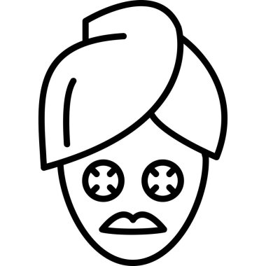 Yüz maskeli genç adam.