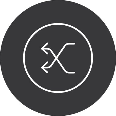 ok simgesi vektör illüstrasyonu