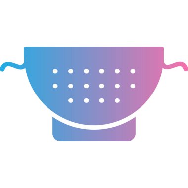 Mutfak kepçesi ikonu. vektör illüstrasyonu