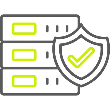 Güvenlik sistemi. Basit resimleme