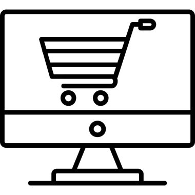 bilgisayar simgesi, vektör illüstrasyonu