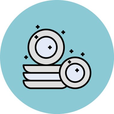 Modern simgenin vektör illüstrasyonu